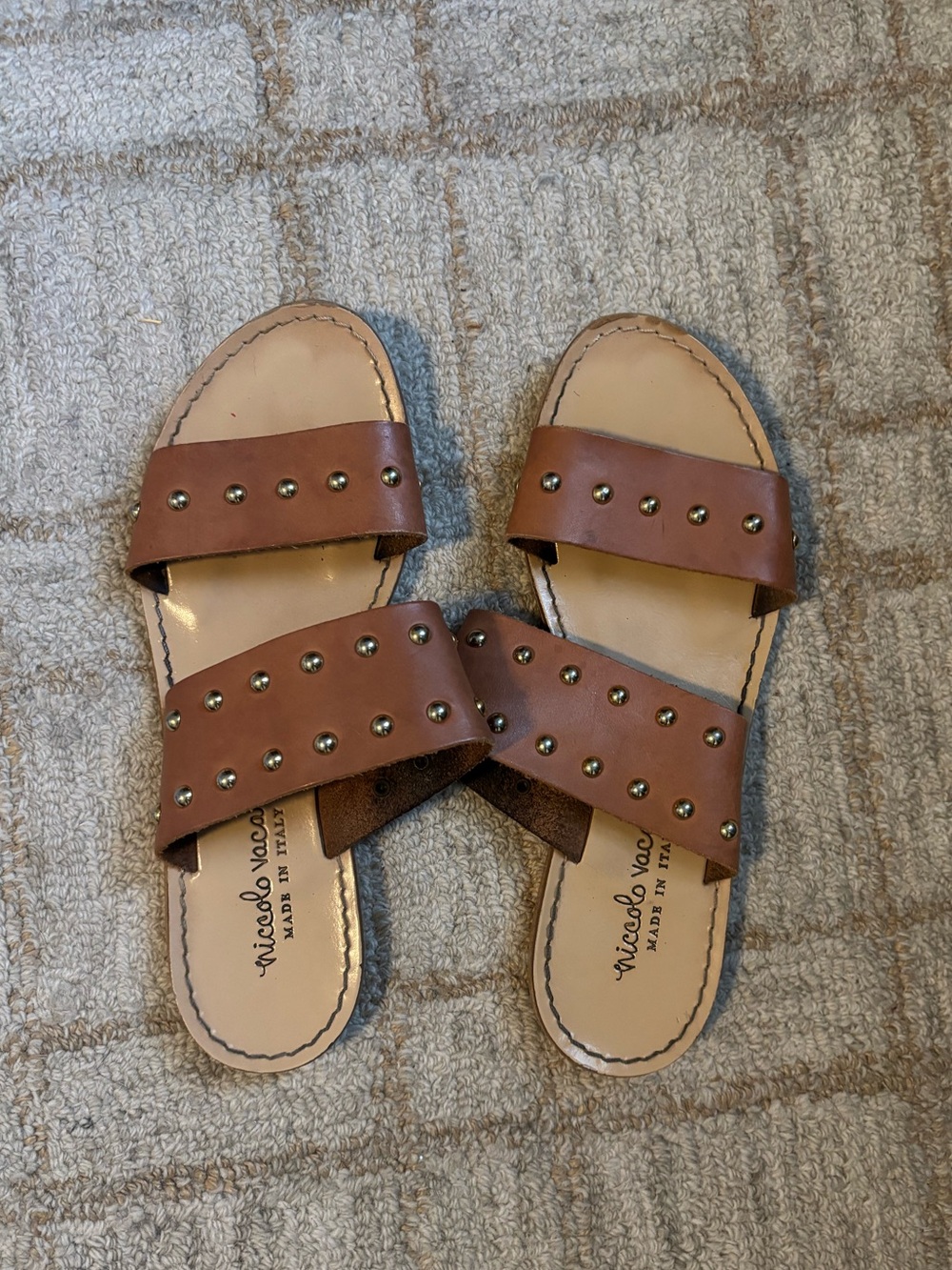 Italian Leather Sandal Niccolo Vacari